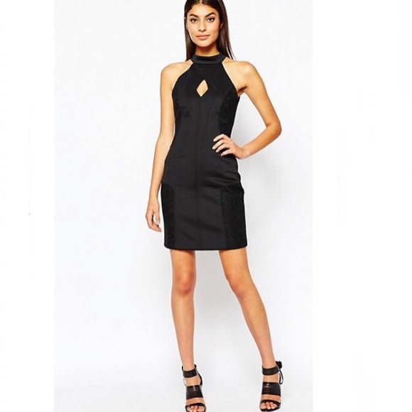 French Connection Dresses & Skirts - French Connection Scubalicious Cutout Dress Size 4